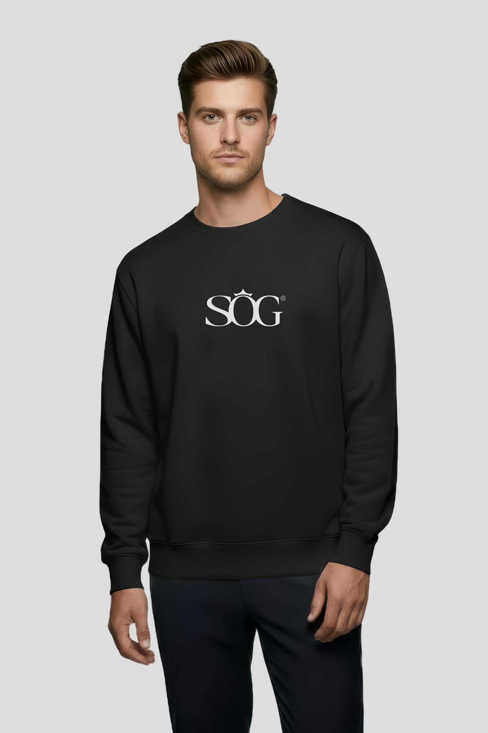 Herren Sweatshirt SOG Schwarz