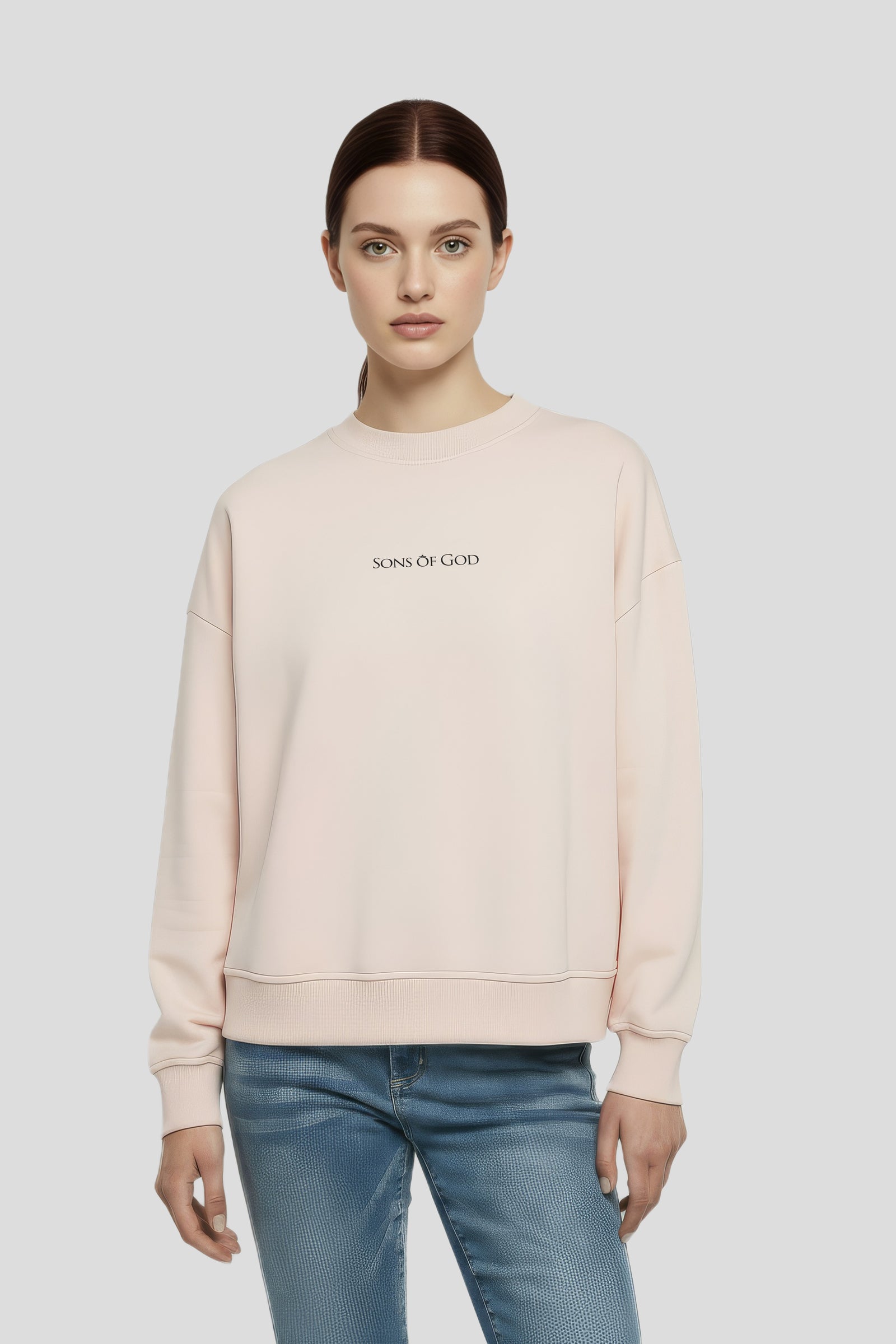 Damen Sweatshirt Sons of God Rosa