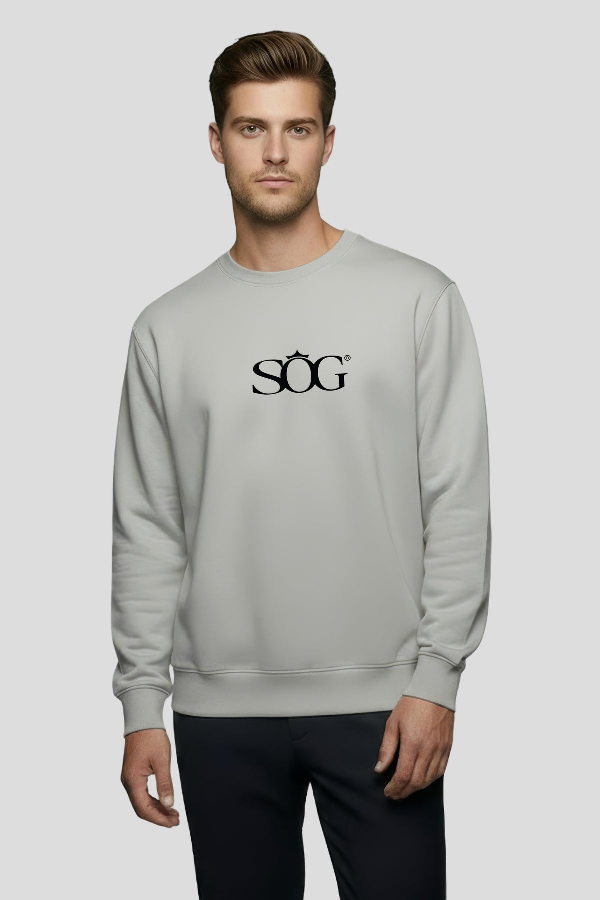 Herren Sweatshirt SOG Grau