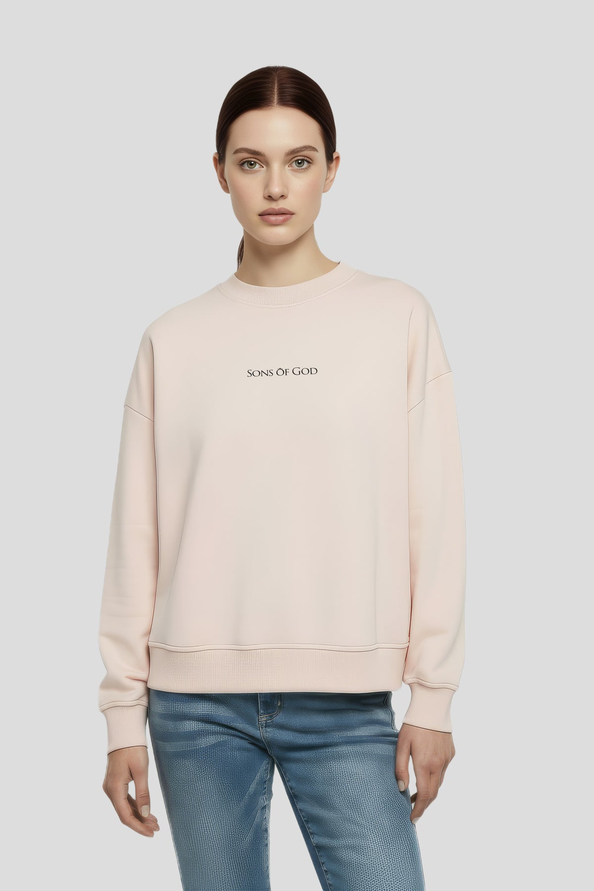 Damen Sweatshirt Sons of God Rosa
