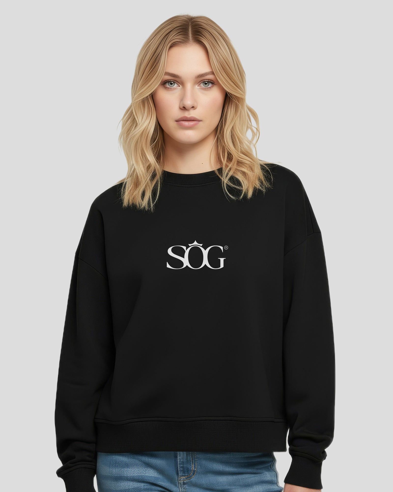 Damen Sweatshirt  SOG Schwarz