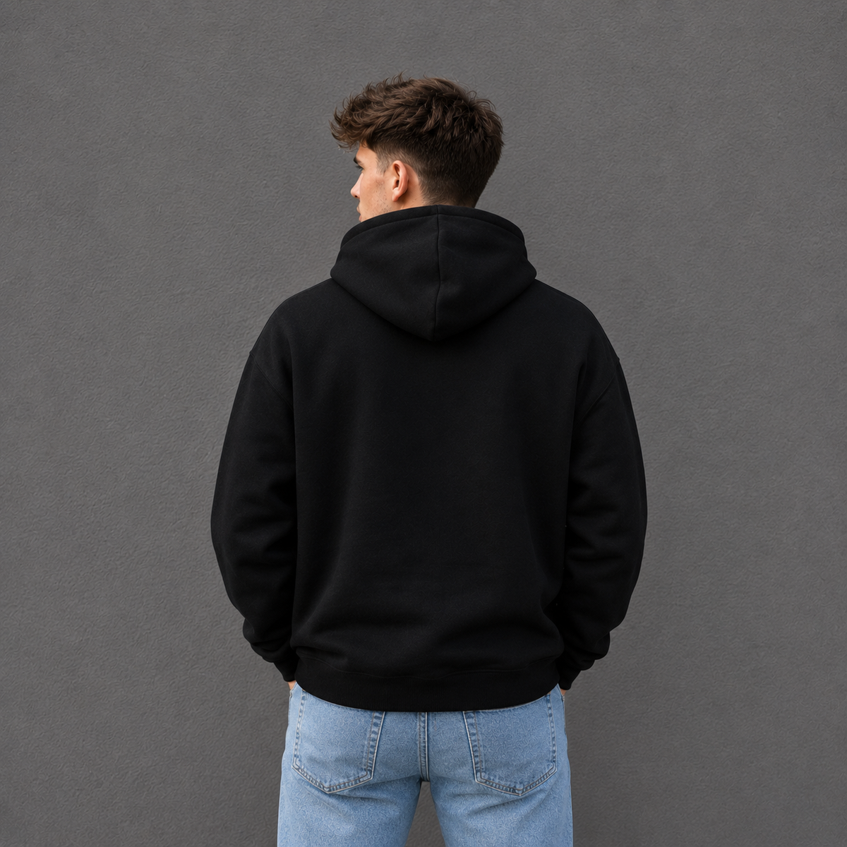 Unisex Hoodie mit Kapuze SOG Schwarz
