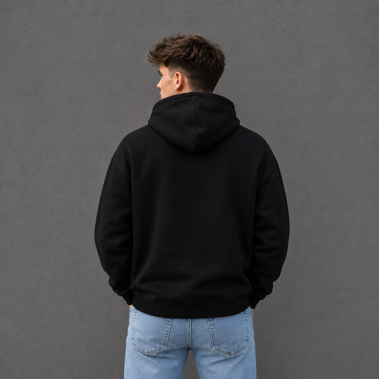 Unisex Hoodie mit Kapuze SOG Schwarz
