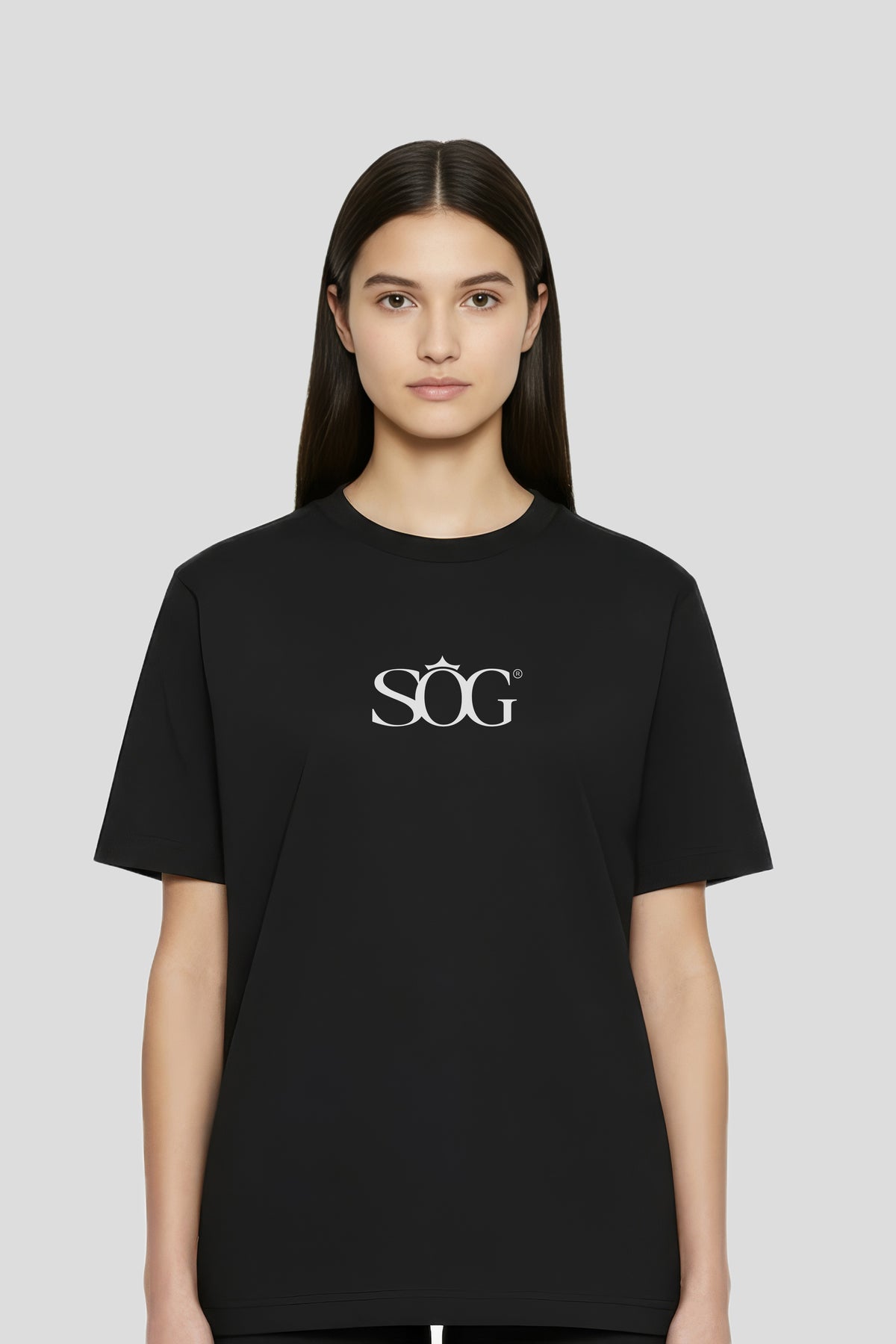 Unisex T-Shirt SOG Schwarz